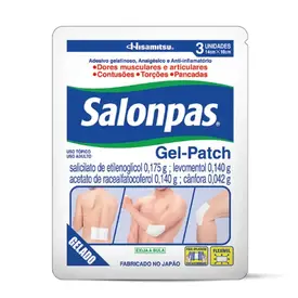 Salonpas Gel-Patch com 3 Unidades