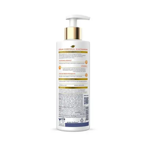 Sérum Hidratante Corporal Dove Niacinamida + Uniformizador 380ml