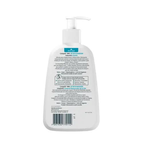 Sabonete Líquido Cetaphil PRO AD Restoraderm 236ml