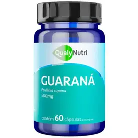 Guaraná 500mg QualyNutri 60 Cápsulas