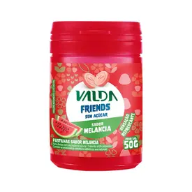 Pastilha Valda Friends Melancia Zero Açúcar Pote 50g