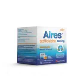 Aires - Acetilcisteína 600mg 16 Sachês