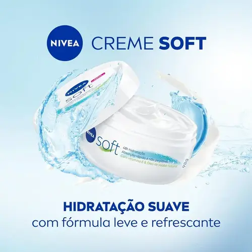 Creme Hidratante Nivea Soft 98g