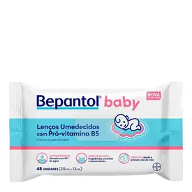 Lenço Umedecido Bepantol Baby 48 Unidades