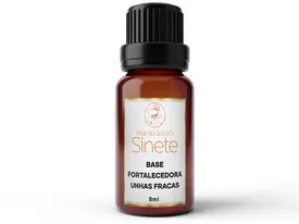 Base Fortalecedora para Unhas Fracas 8ml - Manipulação Sinete