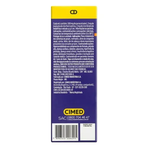 Cimegripe Gotas com 20ml
