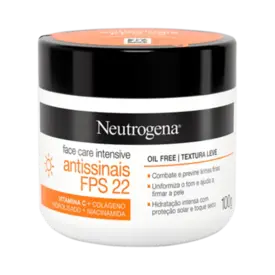 Creme Facial Antissinais Neutrogena Face Care Intensive FPS22 100g