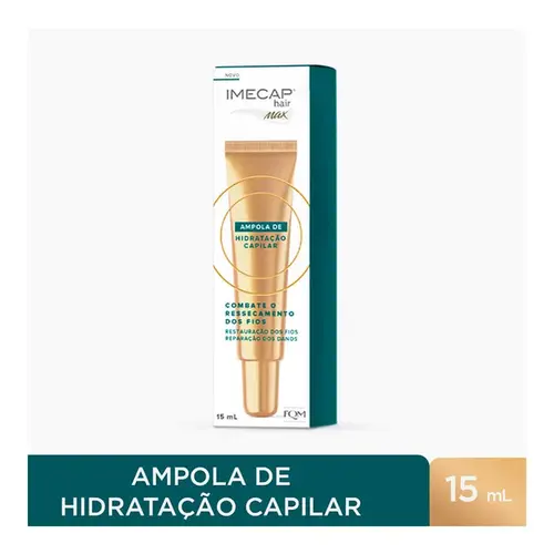 Ampola De Hidratação Capilar Imecap Hair Max 15ml