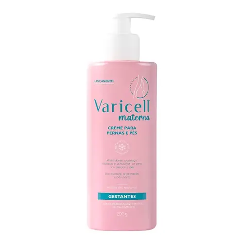 Creme para Pés e Pernas Varicell Materna Gestantes 200g