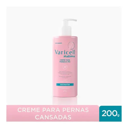 Creme para Pés e Pernas Varicell Materna Gestantes 200g