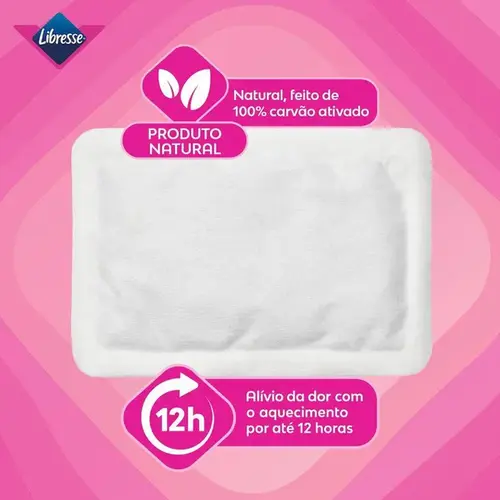 Adesivo Térmico Libresse V-Acalma - 3 Unidades