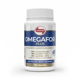 Omegafor Plus 60 Cápsulas - Vitafor