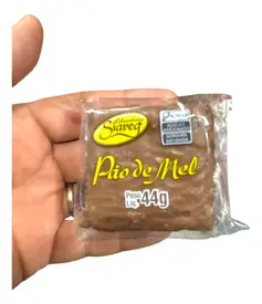 Pão de Mel Tradicional Siareg Coberto com Chocolate 44g
