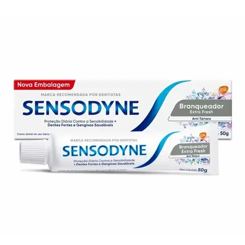 Creme Dental Sensodyne Branqueador Extra Fresh 50g