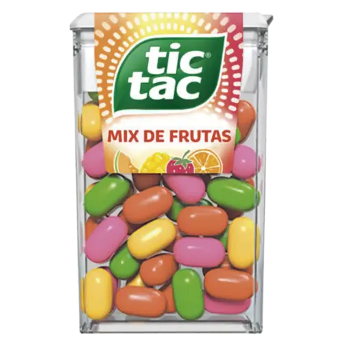 Pastilha Tic Tac Mix de Frutas 14,5g
