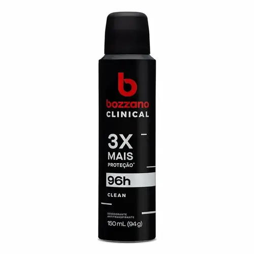Desodorante Bozzano Clinical Clean Aerosol Masculino 150ml
