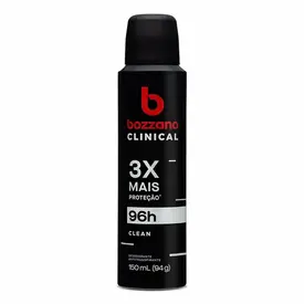 Desodorante Bozzano Clinical Clean Aerosol Masculino 150ml