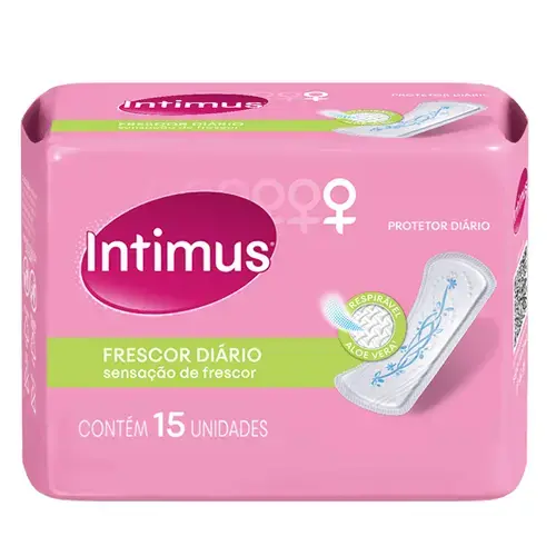 Protetor Diário Intimus Frescor Diário com Perfume 15 Unidades