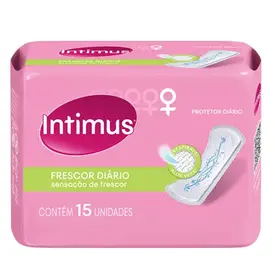 Protetor Diário Intimus Frescor Diário com Perfume 15 Unidades