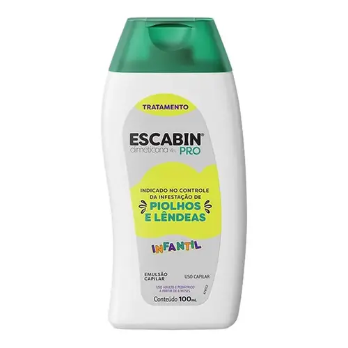 Escabin PRO 4% Emulsão para Piolhos e Lêndeas 100ml