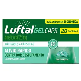 Luftal Gel Caps 125mg 20 Cápsulas