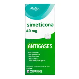 Simeticona 40mg 20 Cápsulas - Medley - Genérico