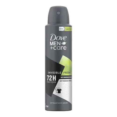 Desodorante Dove Men +Care Invisible Fresh Aerosol Masculino 150ml