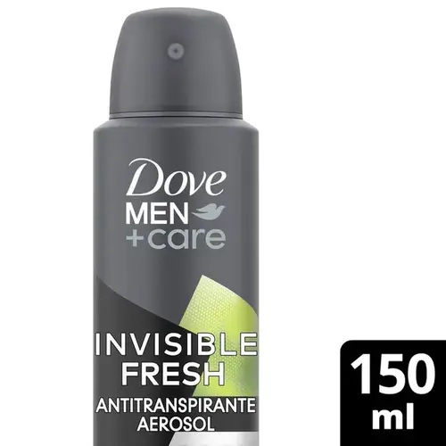 Desodorante Dove Men +Care Invisible Fresh Aerosol Masculino 150ml