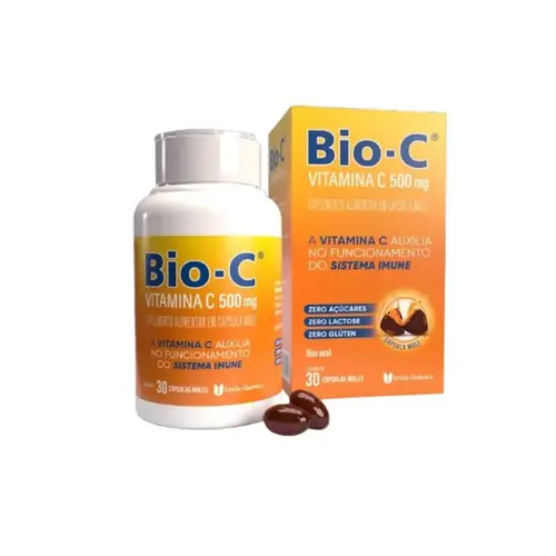 Bio-C 500mg 30 Cápsulas Moles