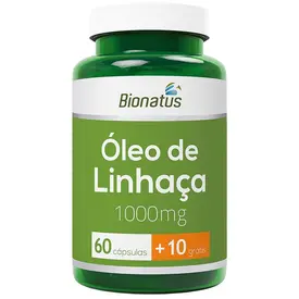 Óleo de Linhaça 1000mg 70 Cápsulas - Bionatus