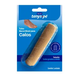 Tubo Protetor Recortável para Calos Baruel Tenys Pé Tamanho G
