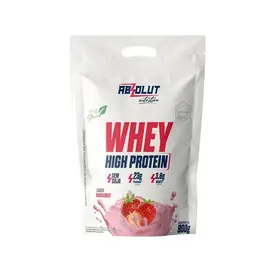 Whey High Protein Morango 900g – Absolut Nutrition