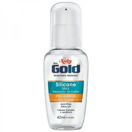 Reparador de Pontas Niely Gold Silicone Max Pós Quimica 42ml