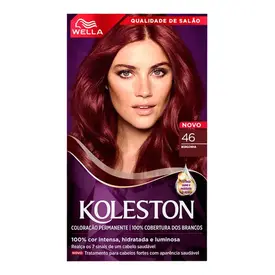 Tintura de Cabelo Koleston 46 Borgonha 1 Unidade