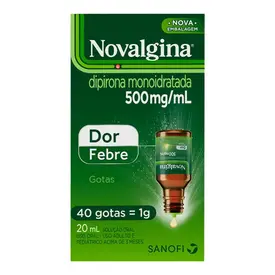 Novalgina 500mg/ml Solução Oral Gotas 20ml