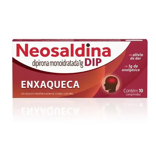 Neosaldina Dip 1g - 10 Comprimidos