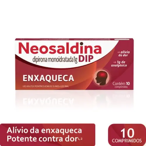 Neosaldina Dip 1g - 10 Comprimidos