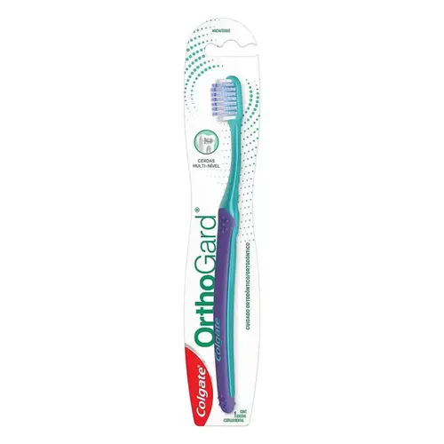 Escova de Dente Colgate OrthoGard Cabeça Ultra Compacta 1 Unidade