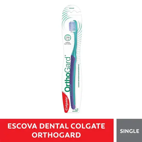 Escova de Dente Colgate OrthoGard Cabeça Ultra Compacta 1 Unidade
