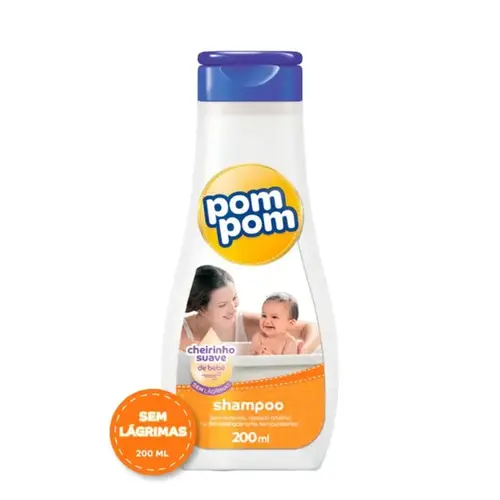 Shampoo Infantil Pom Pom Suave 200ml