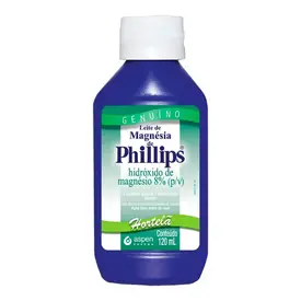 Leite de Magnésia de Phillips Sabor Hortelã 120ml