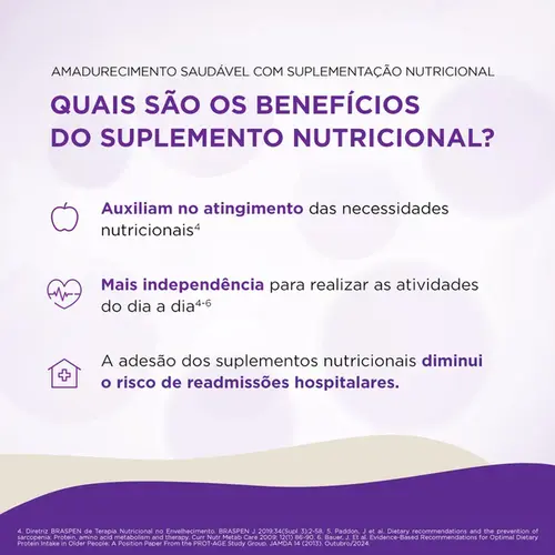 Suplemento Alimentar em Pó Nutridrink Protein Sabor Baunilha 350g