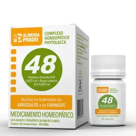 Complexo Homeopático Almeida Prado Nº 48 - 60 Comprimidos