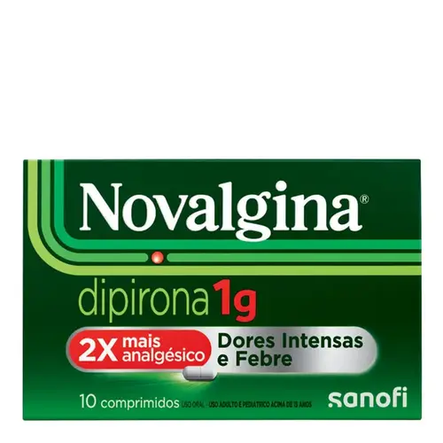 Novalgina 1g - 10 Comprimidos