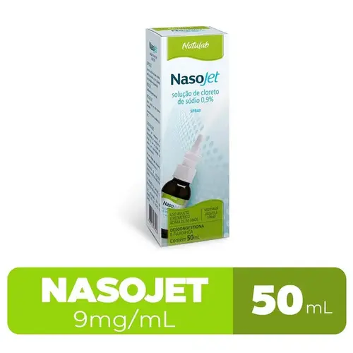 Nasojet 9mg/ml - Solulção Nasal com 50ml