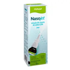 Nasojet 9mg/ml - Solulção Nasal com 50ml