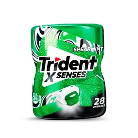 Chiclete Trident Menta Garrafa 54g