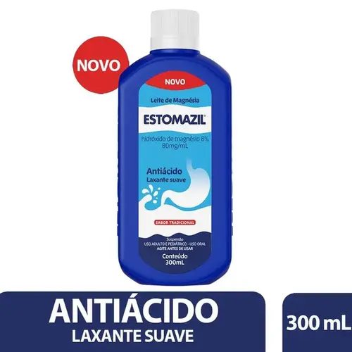 Leite de Magnésia Estomazil Tradicional 300ml