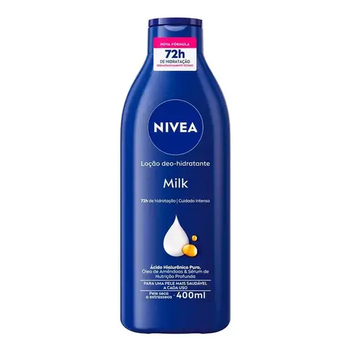 Loção Hidratante Corporal Nivea Milk Pele Seca a Extra Seca 400ml