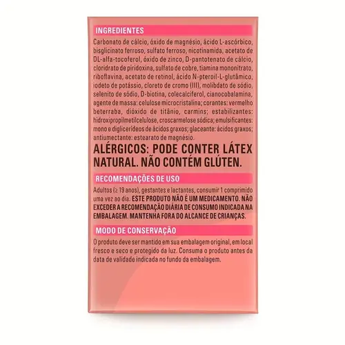 Suplemento para Gestante Materna 30 Comprimidos